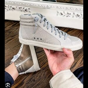 P448 Skate Prisma High Leather Top Sneaker Size 37 New Without Box